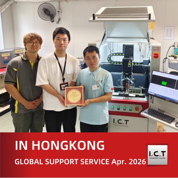 ICT globális műszaki támogatás a konform bevonógéphez Hong Kongban